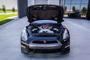 Front Hood Lifted Showing Engine Front Hood Lifted Showing Engine