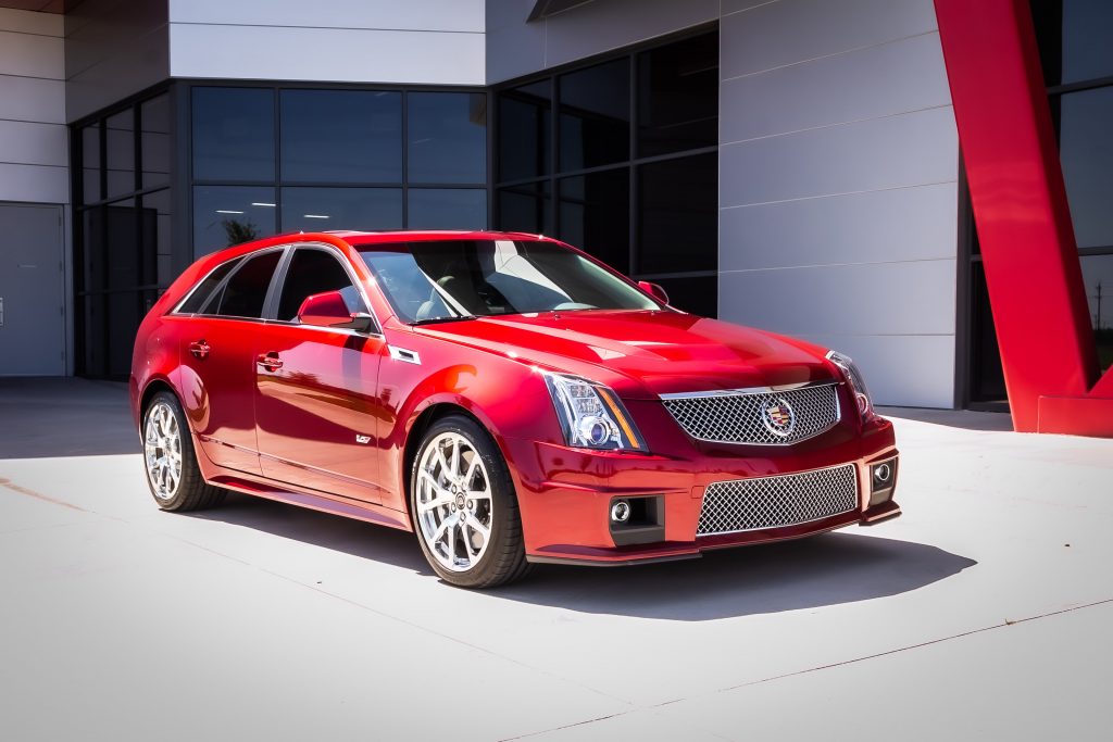 2014 Cadillac CTS-V Sedan in Red Obsession Tintcoat